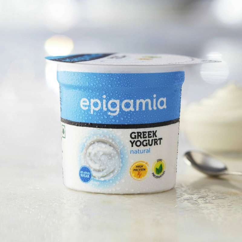 greek yogurt natural 90 gm