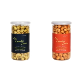 the crunchie choice roasted peri peri and pudina makhana