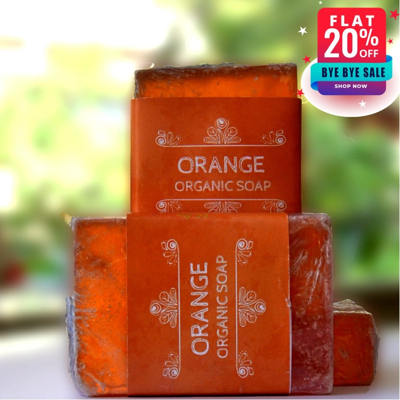 bath body mandarin citrus handmade soap 100g pack of 3