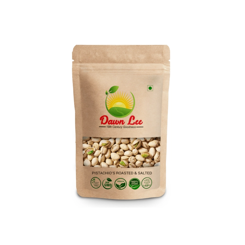 dawn lee roasted and salted pistachios 200 grams namkeen pista