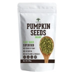 vanalaya organic pumpkin seeds rich in protein and fiber rich superfood gluten free vegan diet snacks 250gm