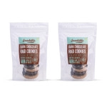 snackible dark chocolate ragi cookies pack of 2 2x200gm