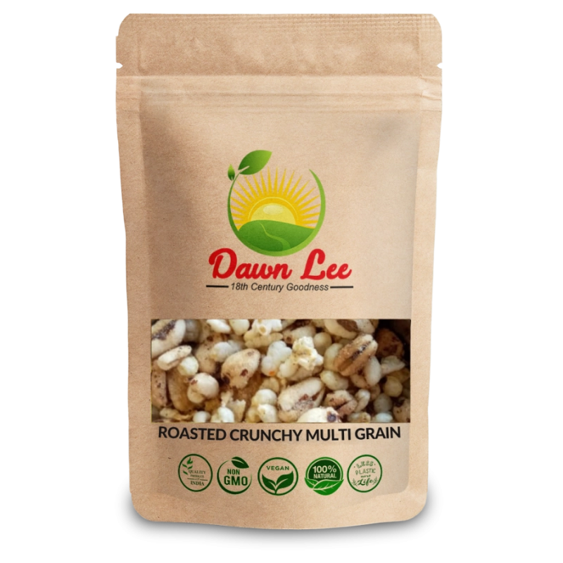roasted crunchy multi grain per 100gm
